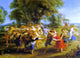 Peter Paul Rubens A Peasant Dance, 18"x27" Wall Decal