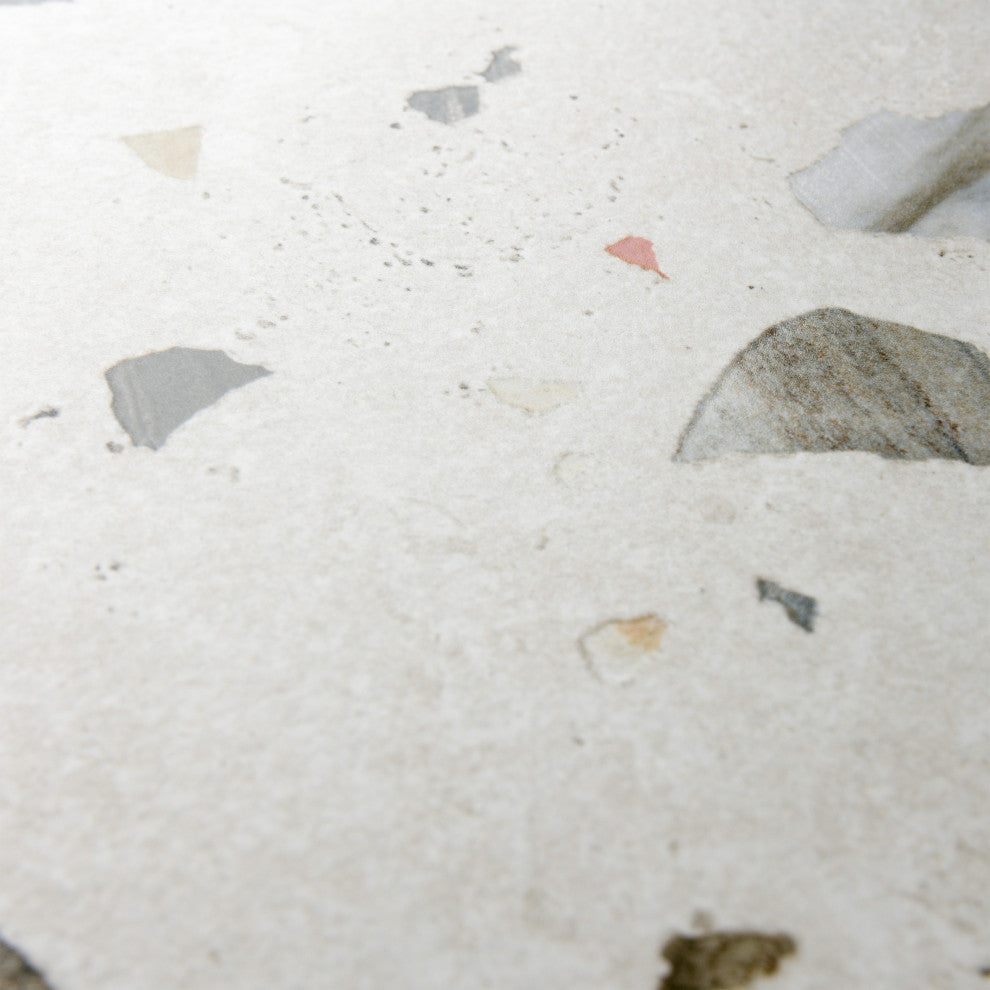 Sonar Hex White Porcelain Floor and Wall Tile