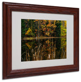 'Beautiful Memory' Matted Framed Canvas Art by Kurt Shaffer