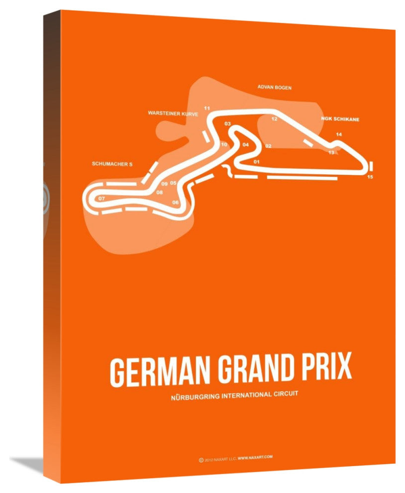 "German Grand Prix 3" Fine Art Print