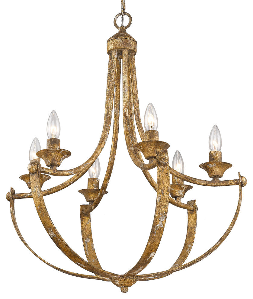 Victoria 6 Light Chandelier