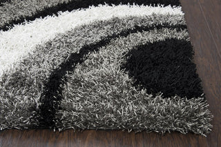 Rizzy Home Kempton KM2323 Multi-Colored Stripe Area Rug, Rectangular 6'x9'