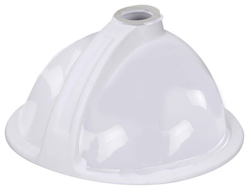 13"X 10"Glazed Bottom Undermount Ceramic Sink
