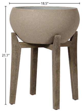 Patio 19" Wide Standing Urn