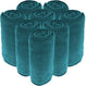 Bare Home Bulk Microplush Blankets, Emerald, Twin/Twin Xl, 16 Pack