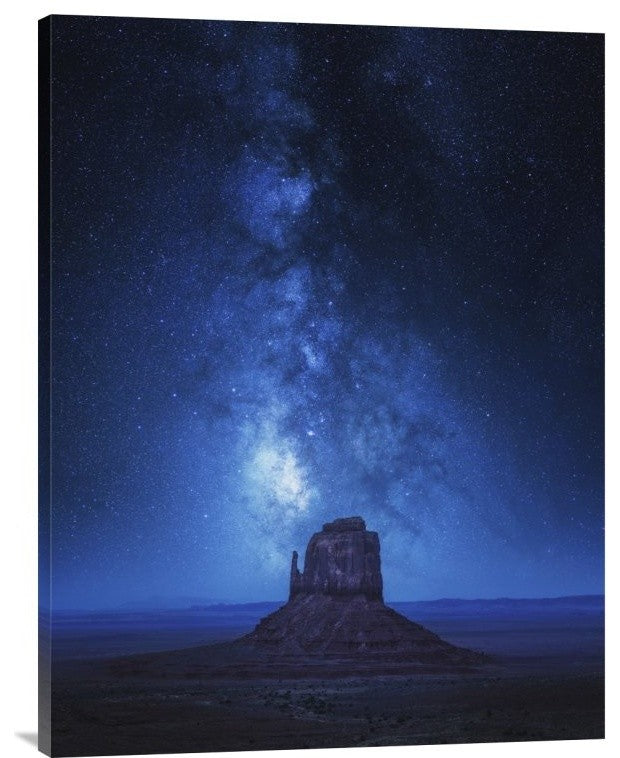 "Monument Milkyway" Stretched Canvas Giclee by Juan Pablo De, 24x32"