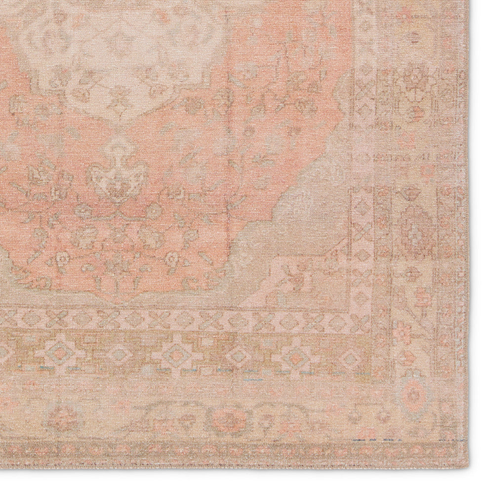 Jaipur Living Adeline Medallion Orange/Tan Area Rug, 9'x12'