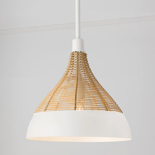 Capital Lighting 353911 Kali 14"W Pendant - Matte White