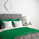 Deny Designs Bird Ave Portland Green Duvet Cover - Lightweight