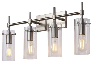 Effimero 4-Light Wall Sconce, Brushed Nickel