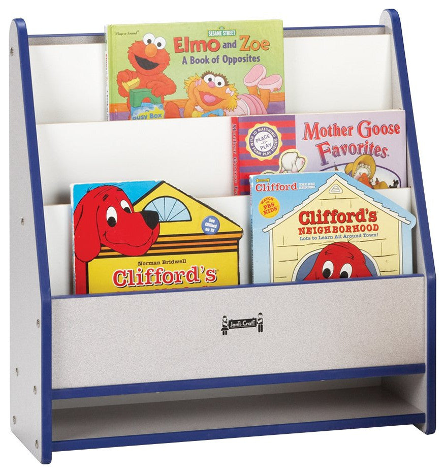 Rainbow Accents Toddler Pick-a-Book Stand - Blue