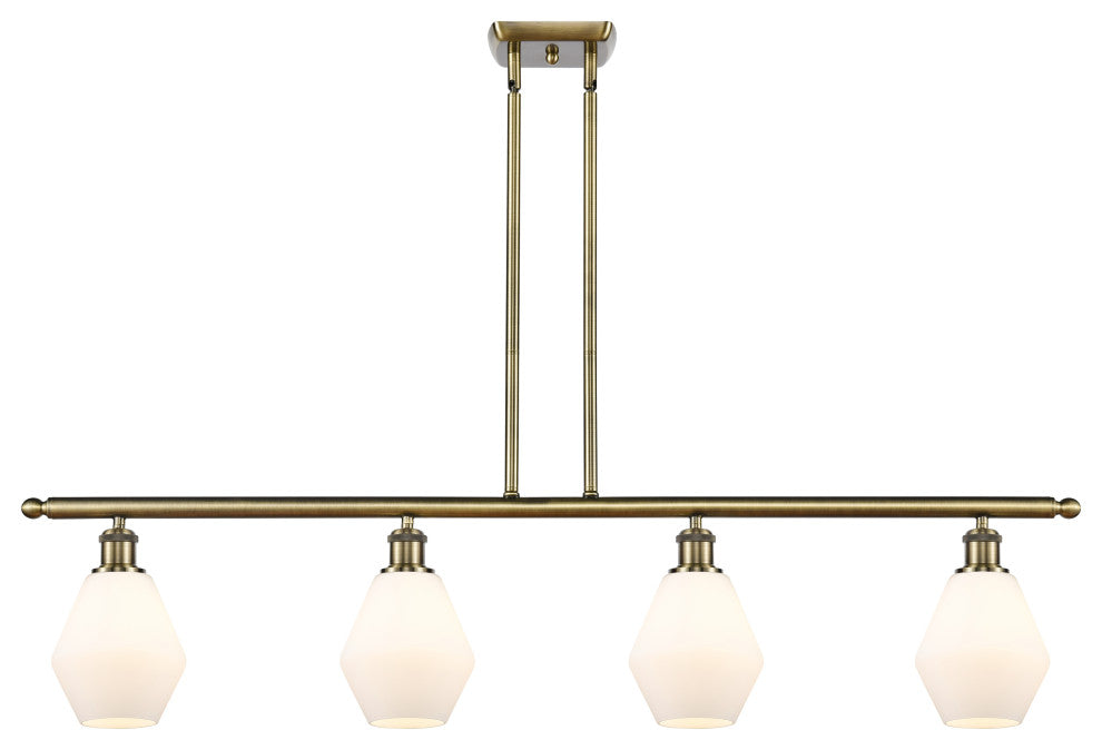 Innovations 516-4I-AB-G651-6 4-Light Island Light, Antique Brass