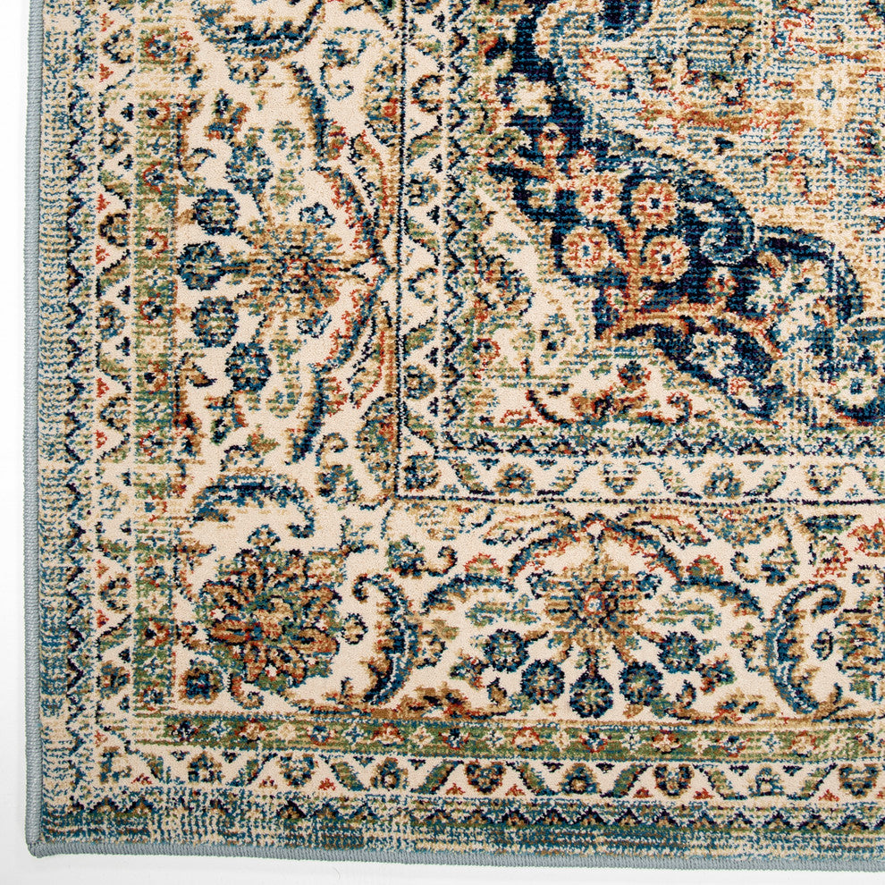 Palmetto Living by Orian Alexandra Kerman Estate Blue Area Rug, 7'10"x10'10"