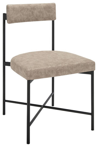 Safavieh Archer Dining Chair, Light Grey/Black