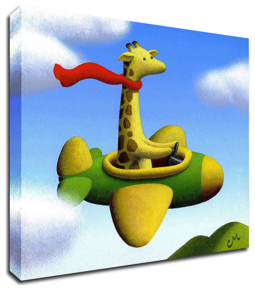 Frequent Flier No. 2 by Chris Miles, Print on Canvas, 24"x24"