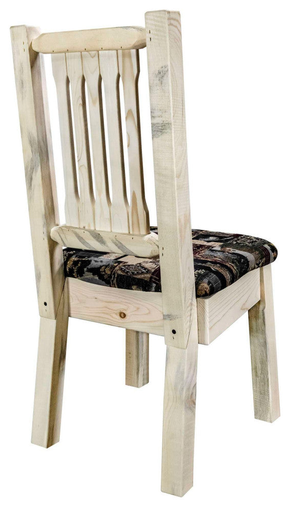 Homestead Collection Upholstered Side Chair, Natural