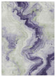 Machine Washable Indoor/Outdoor Chantille ACN1862 Violet 9' x 12' Rug