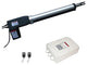 AS600NOR Swing Gate Opener Gate Operator, Solar Power Compatible