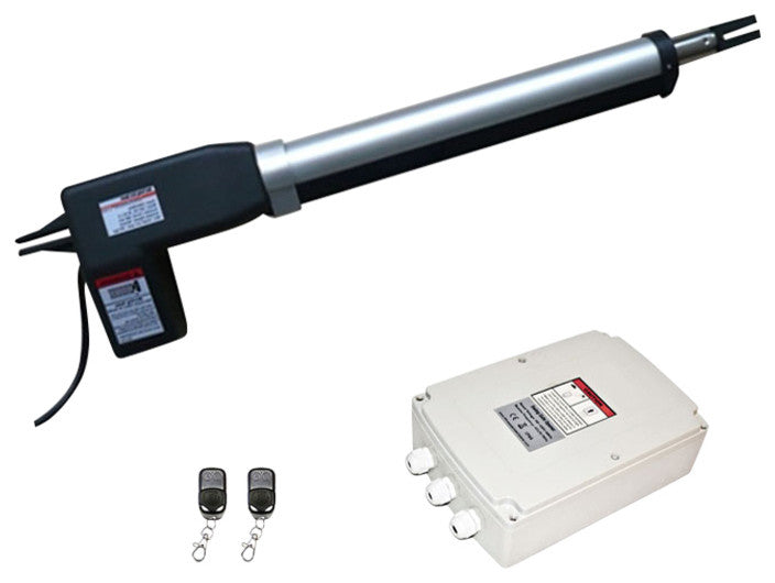 AS600NOR Swing Gate Opener Gate Operator, Solar Power Compatible