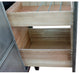 36" Single Vanity, Linen Brown Finish - Cabinet Only