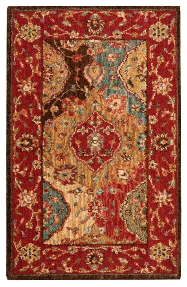 NOURISON LIVING TREASURES MULTICOLOR AREA RUG