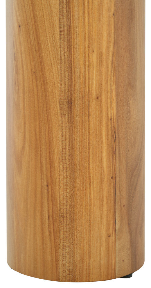 Safavieh Couture Robbie Square Glass Coffee Table, Natural