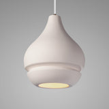Radiance Arabesque 1-Light Pendant, Bisque, Dark Bronze, Dedicated LED