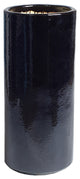 Round Tall Pot, Black 15x36