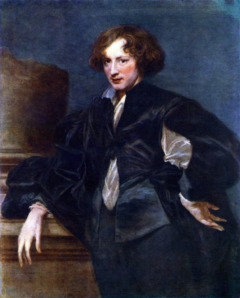 Sir Antony Van Dyck Self-Portrait, 20"x25" Wall Decal Print