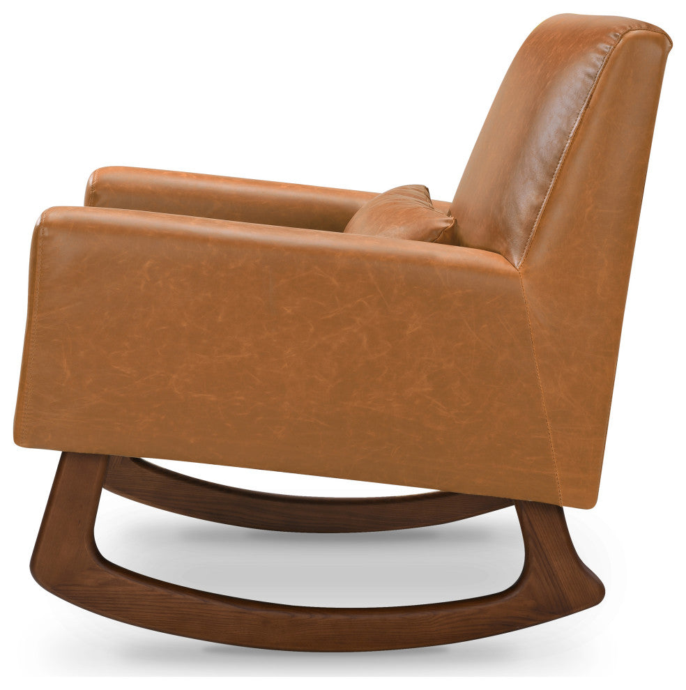 Sleepytime Rocker, Tan Vegan Leather