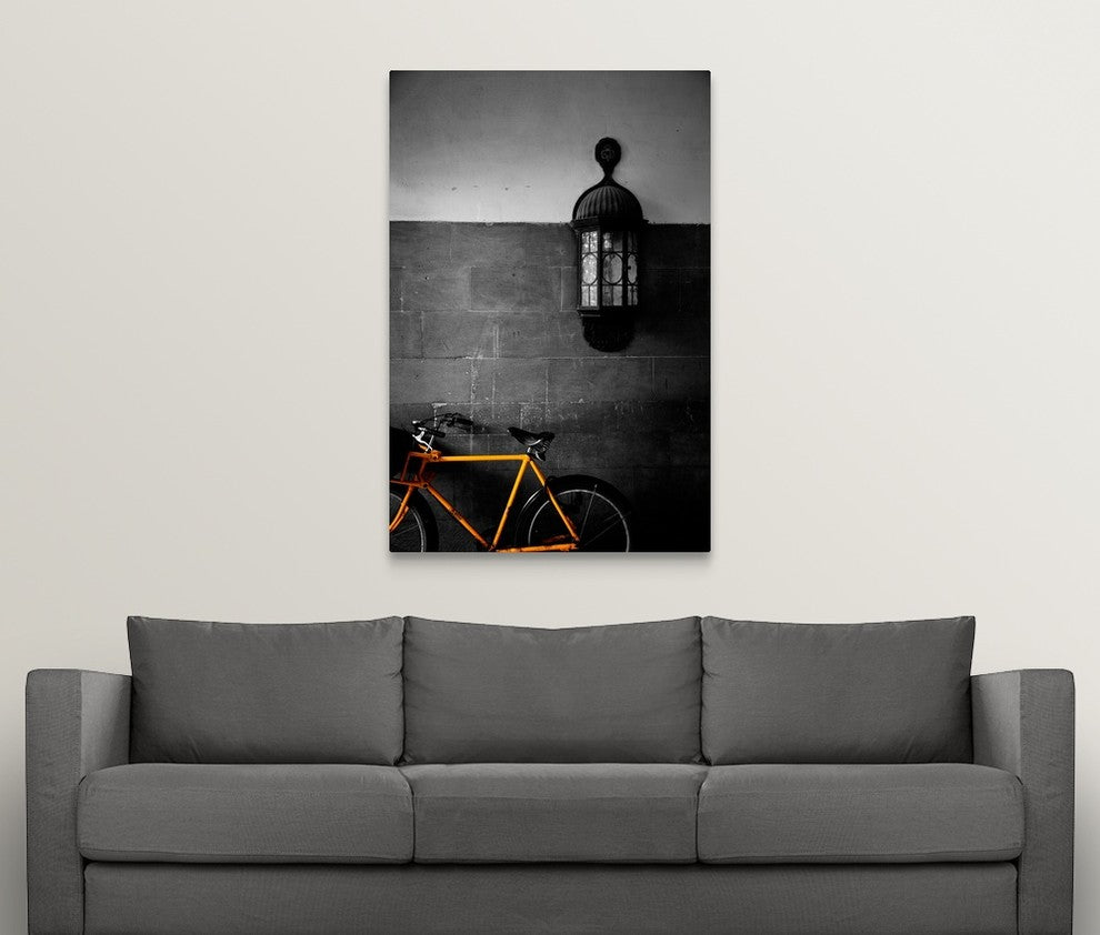 "Cambridge Cadillac" Wrapped Canvas Art Print, 32"x48"x1.5"