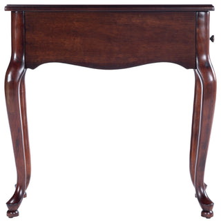 Butler Croydon Plantation Cherry Chairside Table, Dark Brown
