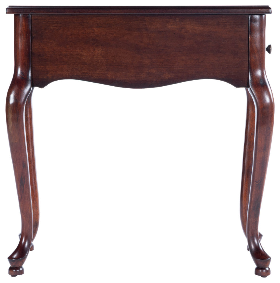 Butler Croydon Plantation Cherry Chairside Table, Dark Brown