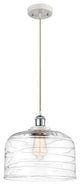 Innovations 916-1P-WPC-G713-L-LED 1-Light Mini Pendant, White, Polished Chrome