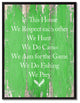 We Respect Each Other Inspirational, Canvas, Picture Frame, 22"X29"