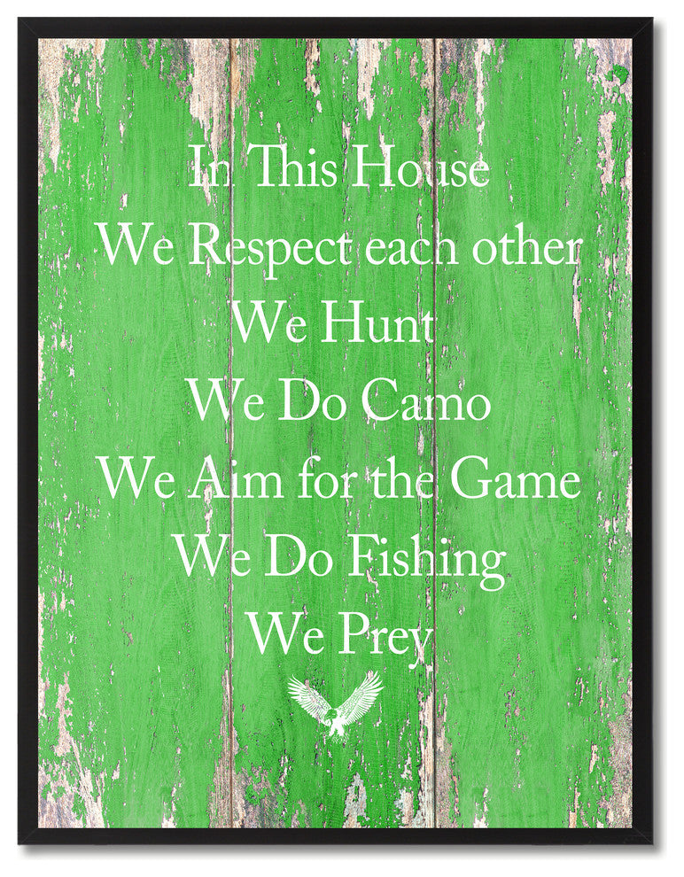 We Respect Each Other Inspirational, Canvas, Picture Frame, 22"X29"
