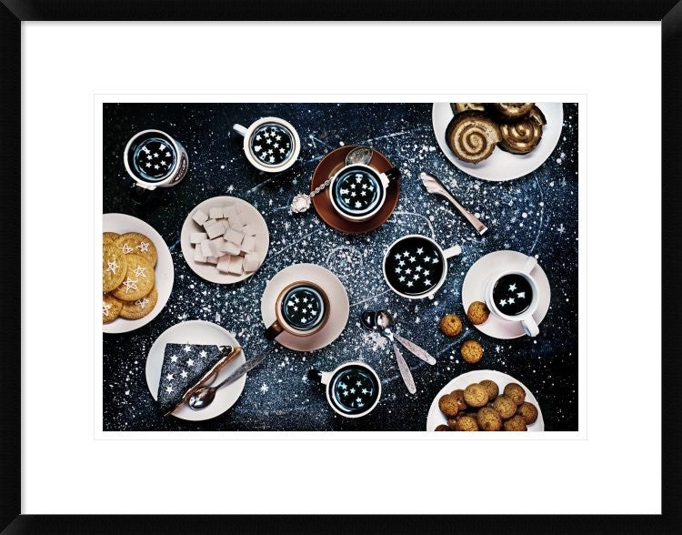 "Stargazers" Framed Digital Print by Dina Belenko, 26"x20"