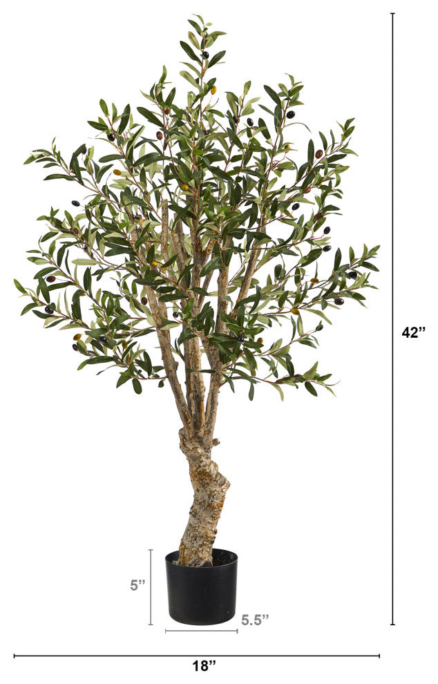 3.5' Olive Artificial Tree
