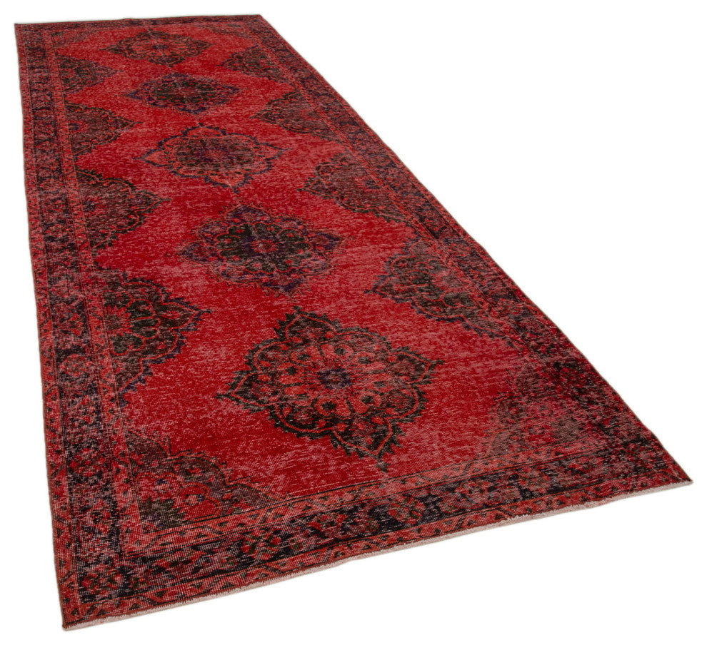 Rug N Carpet - Hand-knotted Oriental 4' 11" x 12' 8" Decorative Runner Rug