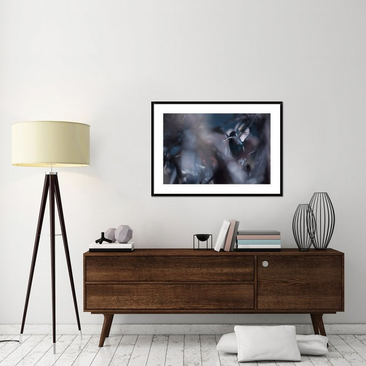 "50 Hz" Framed Digital Print by Fabien Bravin, 44x32"
