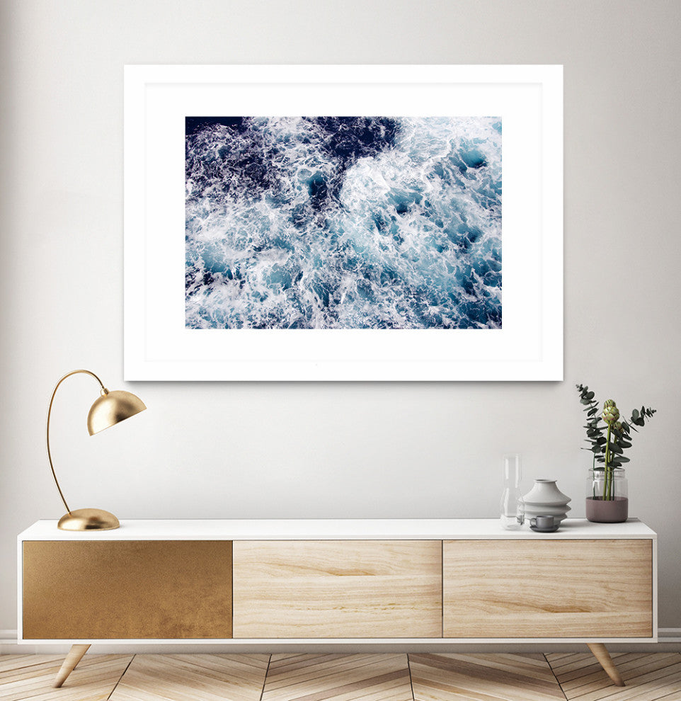 "Swirl" Matted and Framed, 36" x 52"