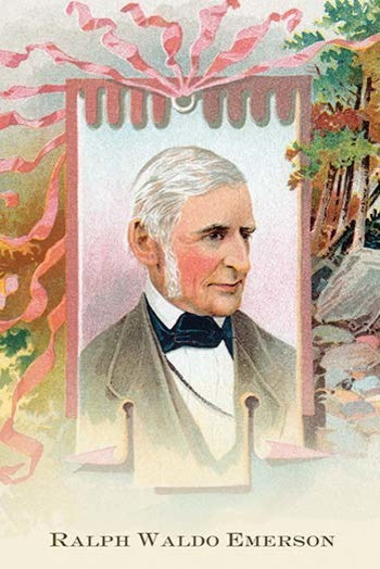 Ralph Waldo Emerson - Framed Paper Poster 20" x 30"