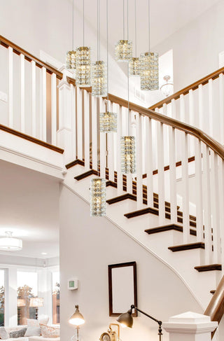 Home Living 24" LED Pendant, Satin Gold