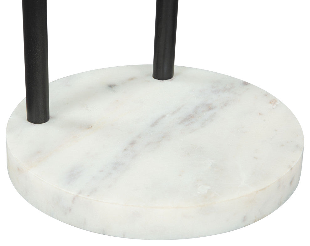 Christian Side Table Black & White