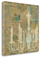"Faded Ornate II Aqua" By Pela Studio, Giclee Print on Gallery Wrap Canvas
