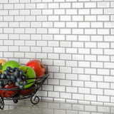 Hudson Subway White Porcelain Floor and Wall Tile