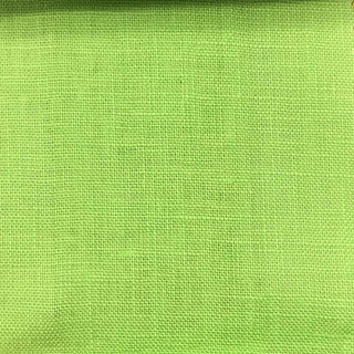 Brighton Linen Drapery Fabric, Lime