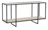 Bernhardt Harlow Metal Console Table