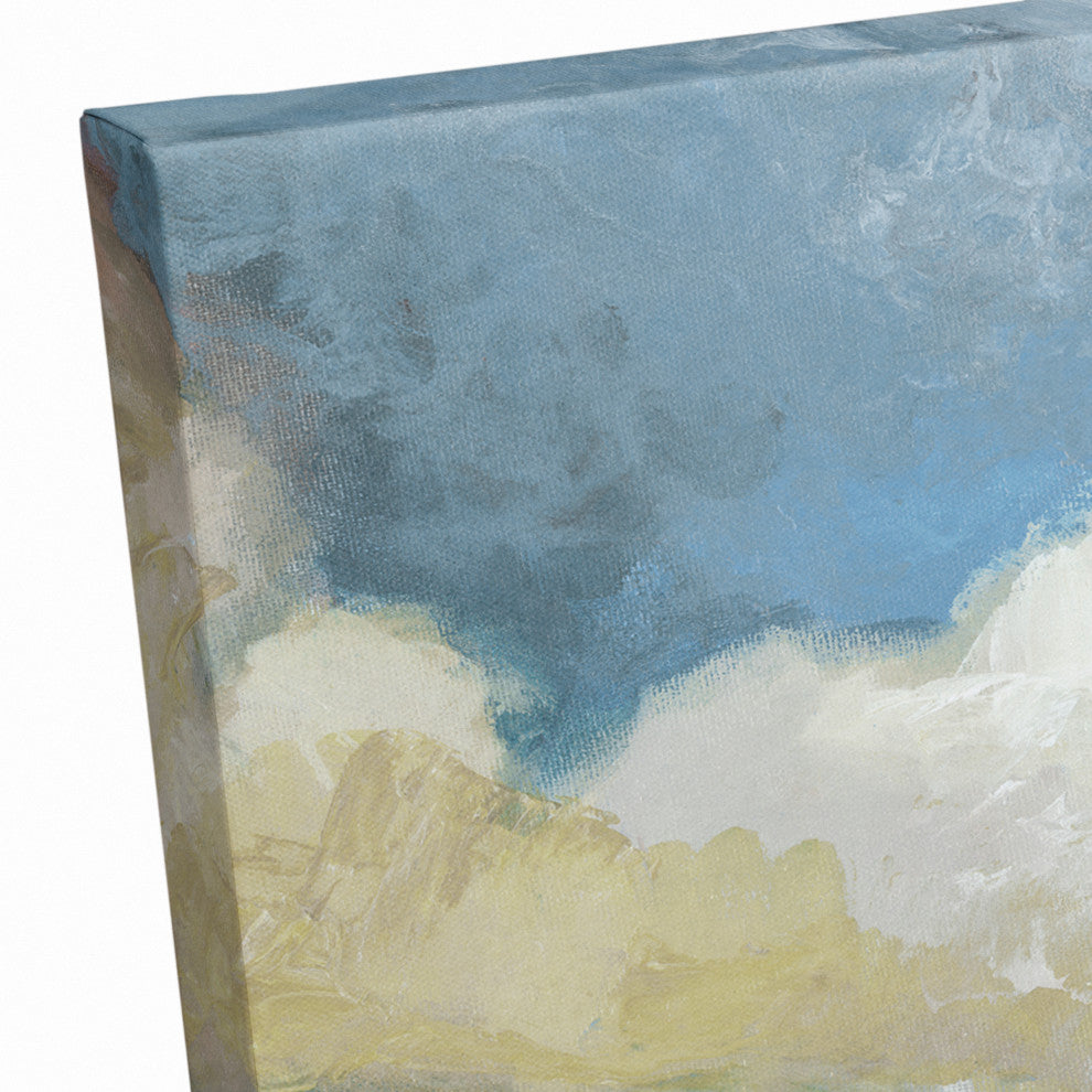 Cloudy Rolling Hills 16x20 Canvas Wall Art