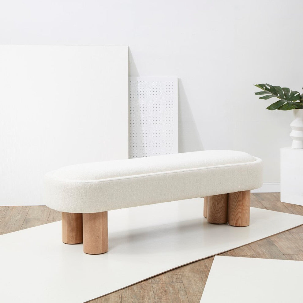 Safavieh Couture Katianna Boucle Bench